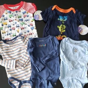Lil boy bodysuits 3-6months